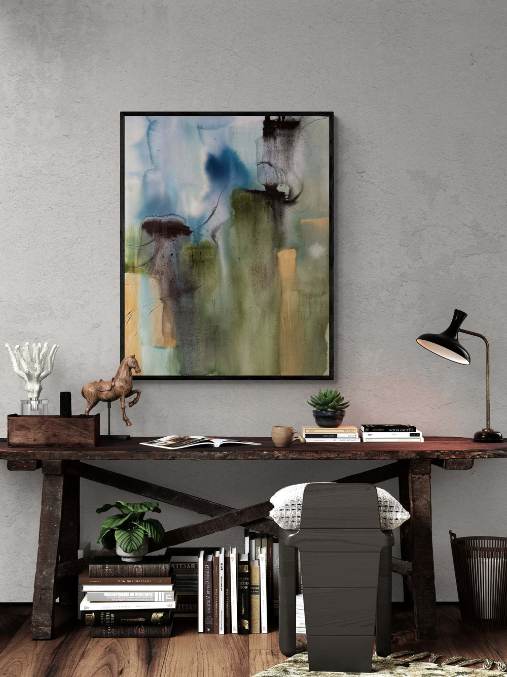 Acuarela - Serie El Tiempo 18