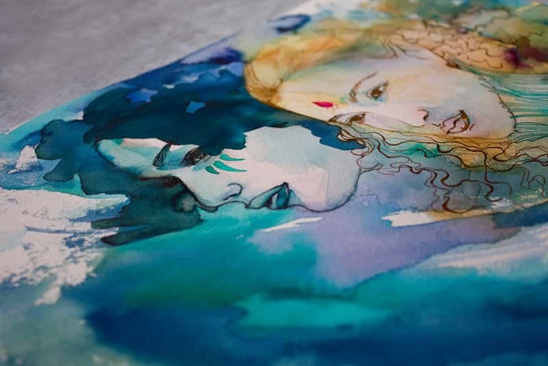 Lámina Posidonia y el Mar - Cimo y Cimotoe