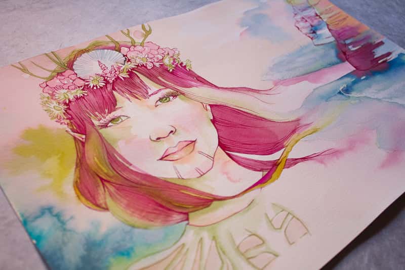 Lámina Posidonia y el Mar - Eyone