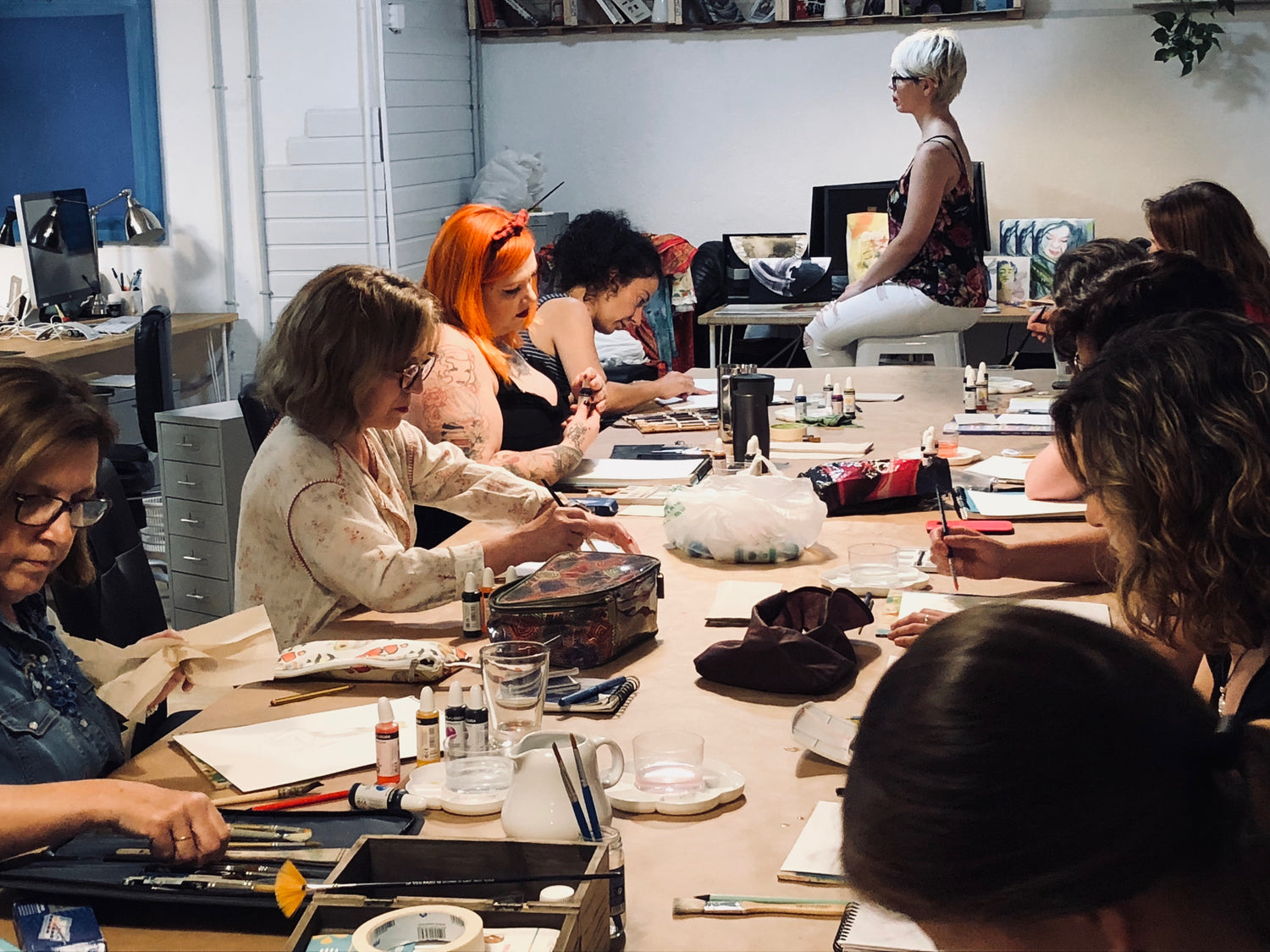 Acuarela Creativa. Vuelven los cursos en Septiembre.