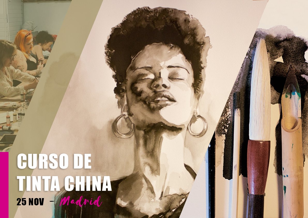 El arte de pintar con tinta china