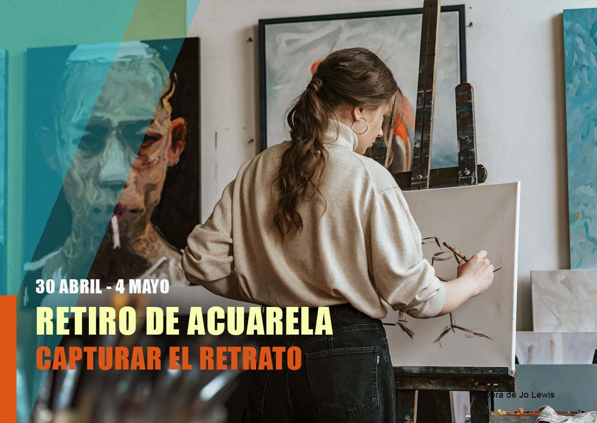 Retiro de acuarela figurativa - 30 Abril al 4 de Mayo