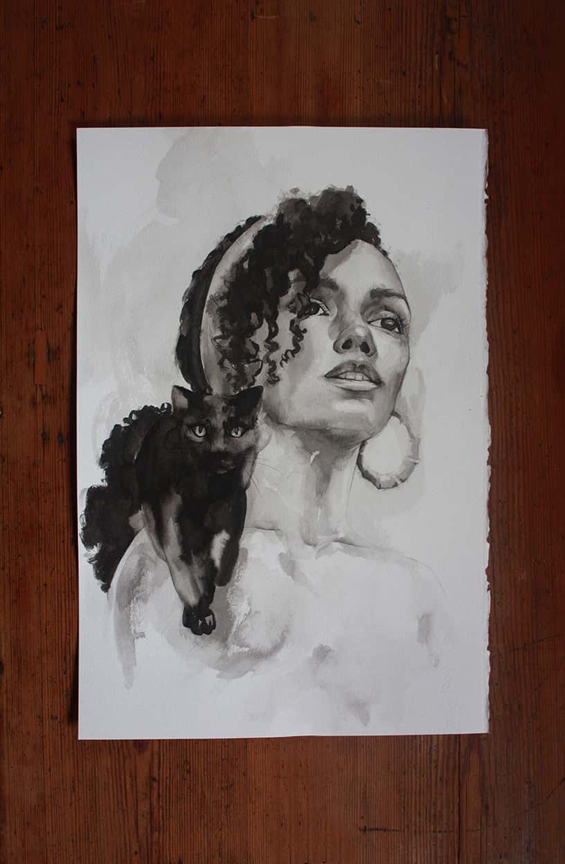 Lámina Adanna - serie Black