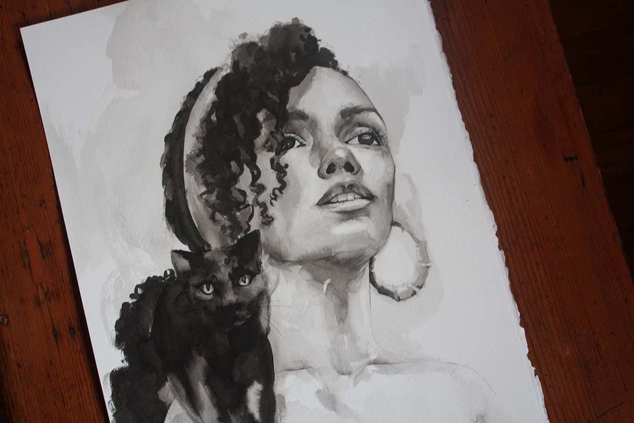Lámina Adanna - serie Black