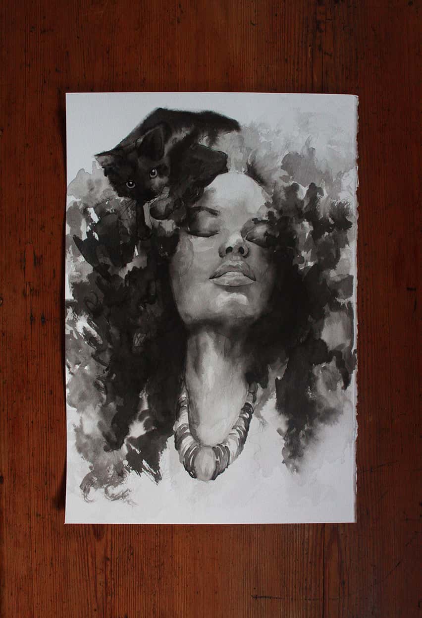 Lámina Abatwa - serie Black