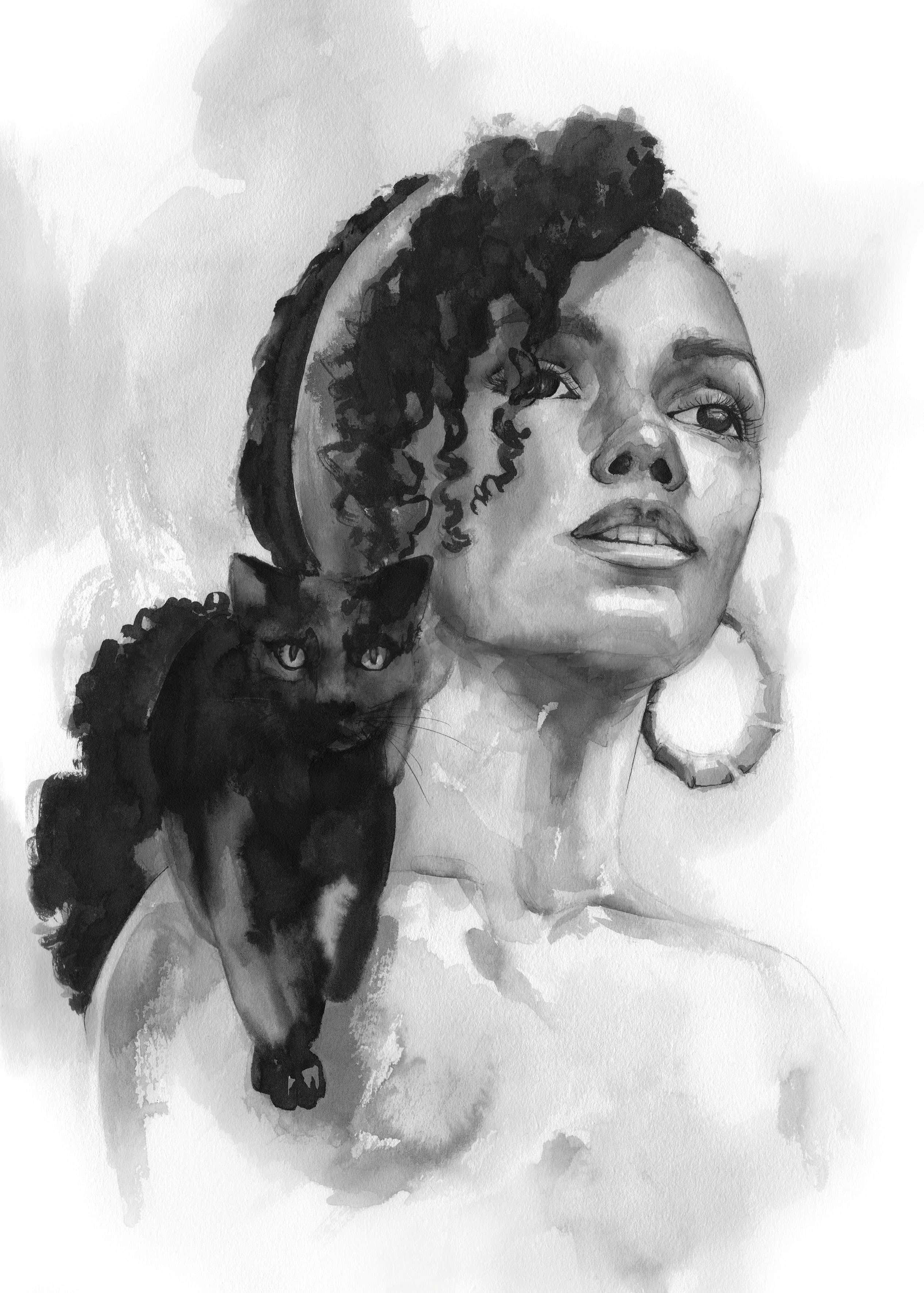 Lámina Adanna - serie Black