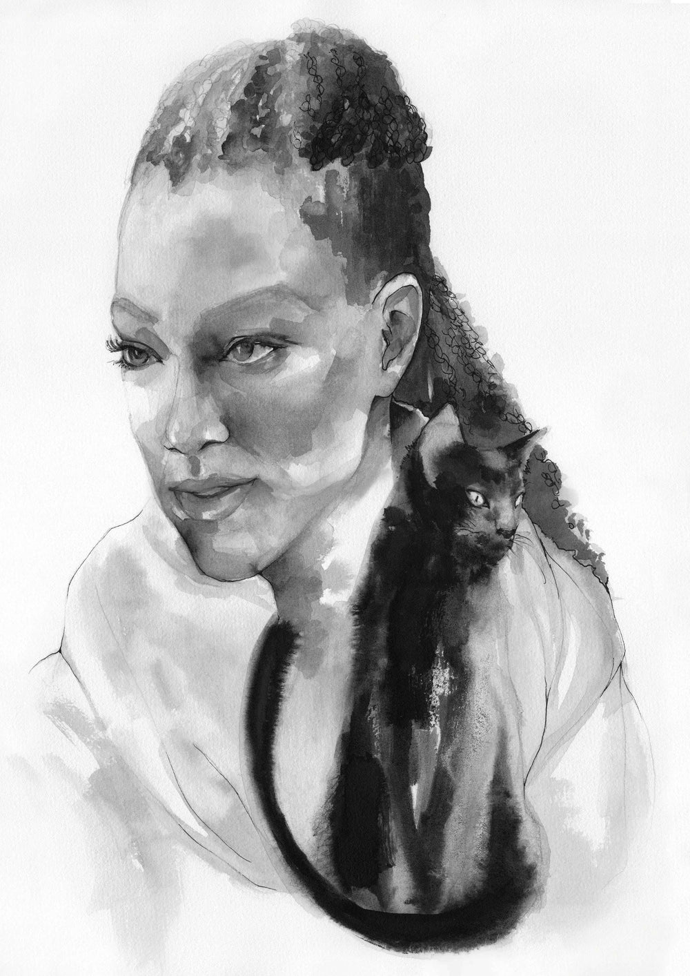 Lámina Johari - serie Black