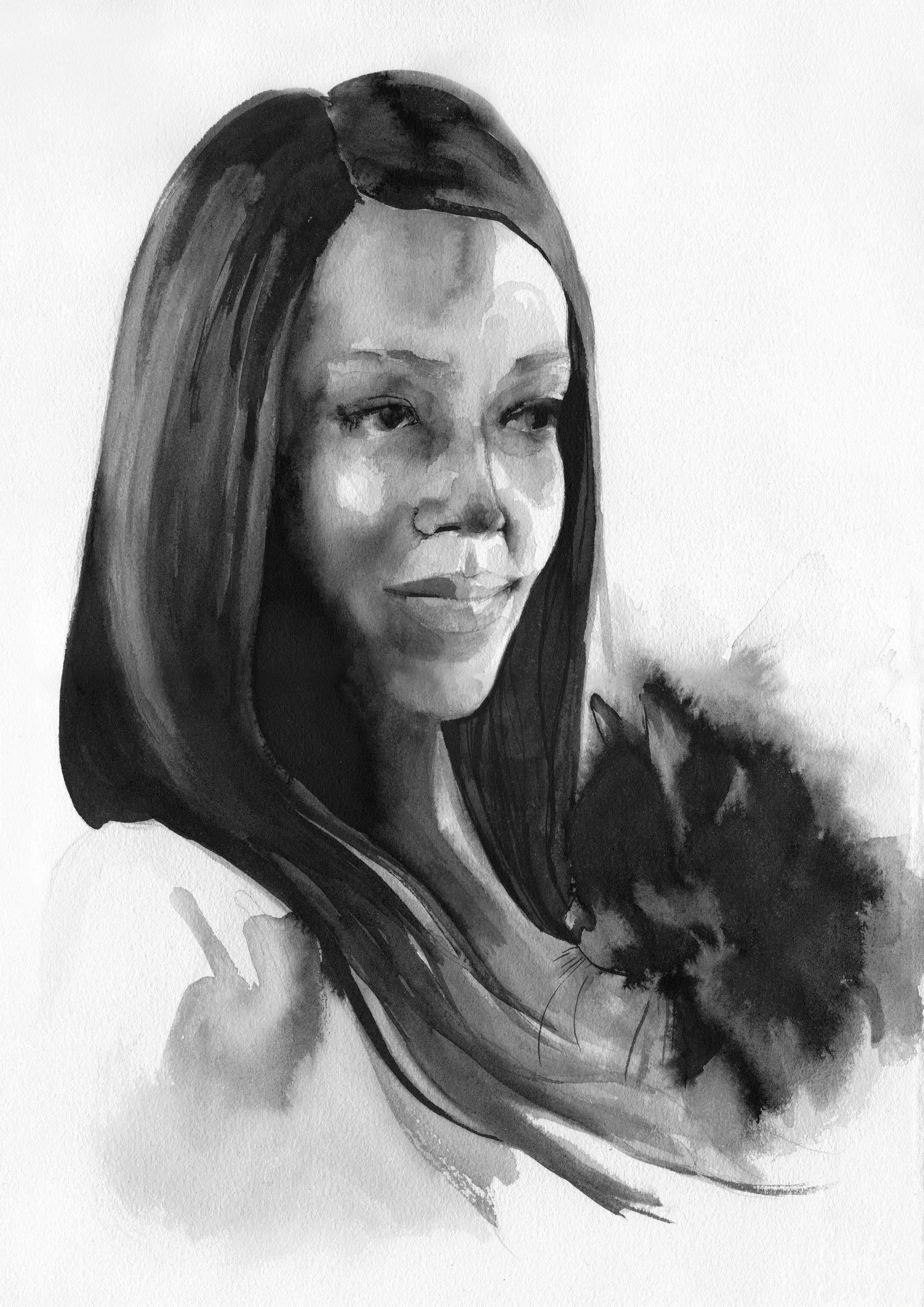 Lámina Mbwana - serie Black