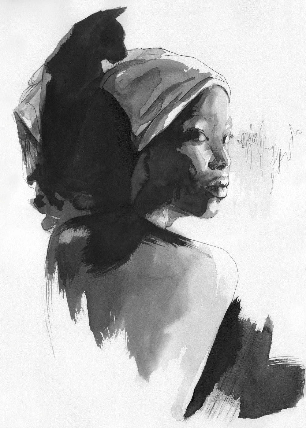 Lámina Ayana - serie Black