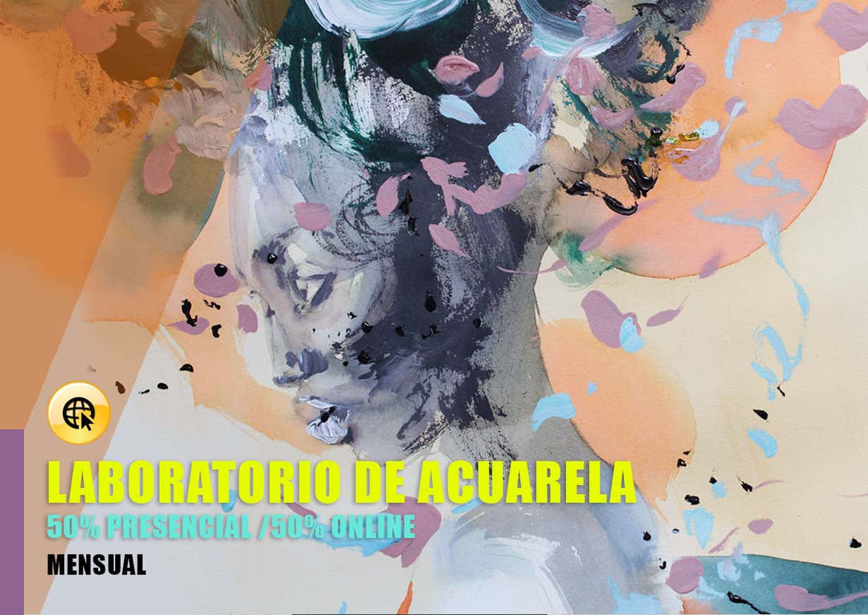 Laboratorio de Acuarela PRESENCIAL - Mensualidad
