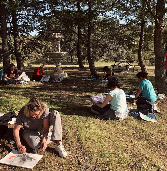 Retiro de acuarela al aire libre - 19 al 21 MAYO