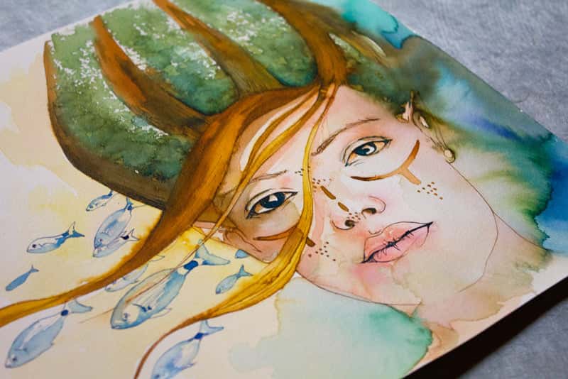 Lámina Posidonia y el Mar - Eucrante